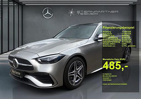 Mercedes-Benz C 200 d T +AMG+MBUX+PANO+KAMERA+AHK+HuD+360°+SHZ
