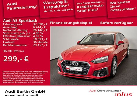 Audi A5 Sportback S line 35 TDI S tr. NAVI LED RFK
