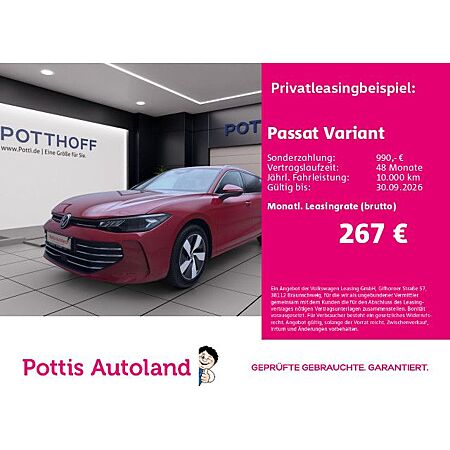 VW Passat Variant leasen