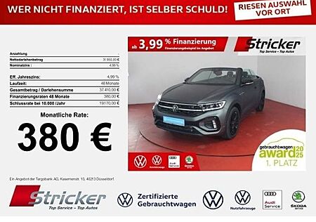 VW T-Roc Volkswagen Cabriolet R-Line Edition grey 1.5TSI DSG 3