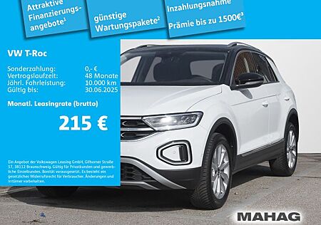 VW T-Roc Volkswagen 1.5 TSI STYLE Navi LED+ AHK DSG
