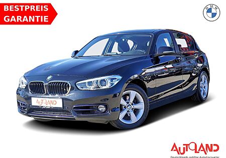 BMW 118d Sport Line LED Navi Schiebedach AHK PDC