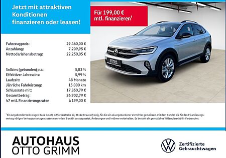 VW Taigo Volkswagen 1.0 TSI Goal DSG Matrix LED Kamera