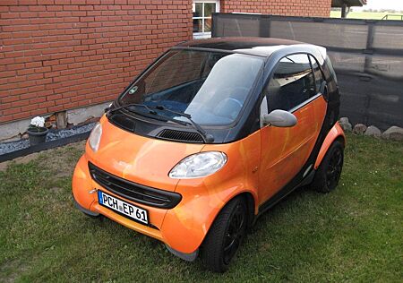 Smart ForTwo TÜV 08/2025 Orange innen blau gepflegt