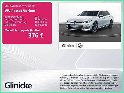 Volkswagen Passat Variant 2.0 TDI Elegance Matrix LM 18" Na