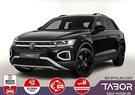 VW T-Roc Volkswagen 2.0 TSI 190 DSG 4M Style BlackP AHK Matrix