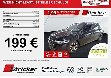 VW Golf Volkswagen "GOAL" 1.5TSI 199,-ohne Anzahlung AHK IQ.Li