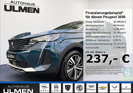 Peugeot 3008 Allure Pack 1.2 PureTech Navi Voll-LED Alu