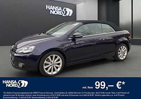 VW Golf Volkswagen VI 1.4 TSI Cabrio XENON NAVI SPORTSITZ 17"