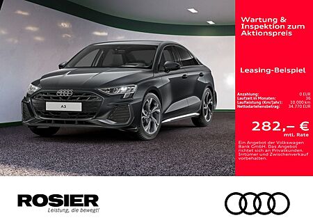 Audi A3 Limo S line 35 TFSI S tronic AHK B+O HUD LED