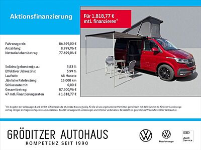 Volkswagen T6.1 California Ocean 4Motion ACC|DCC|AHK|CAM