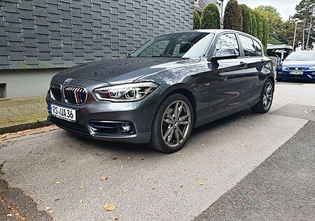 BMW 120d Sport Line Scheckheft/18 Zoll/Led Licht