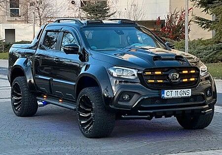 Mercedes-Benz X 350 Brabus X350d Interior Leather color Blue Tiffany