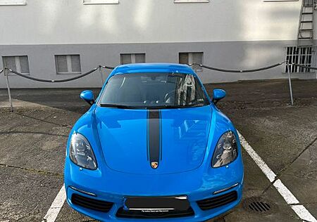 Porsche 718 Cayman Style Edition in Sharkblue, Selten!