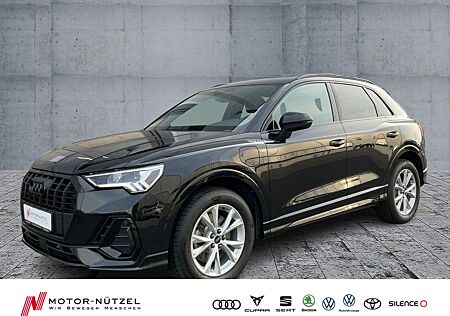 Audi Q3 45 TFSI e S-TR 2xS-LINE LED+NAVI+AHK+SHZ+DAB
