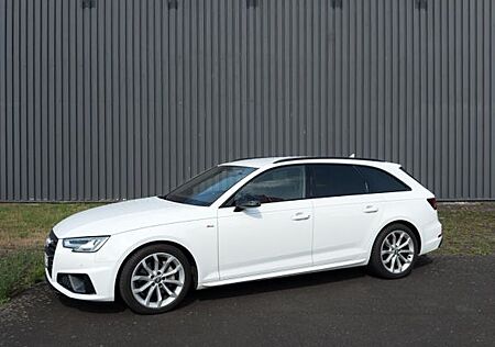 Audi A4 40 TDI S trc S line Sport/LED/AHK/Black/Massa