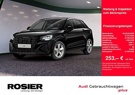 Audi Q2 35 TFSI S line LED NAVI KAMERA SPURH. SHZ BT