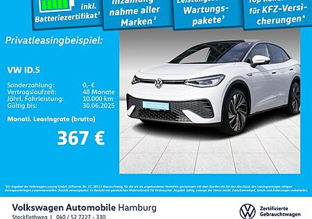 VW ID.5 Volkswagen Pro Performance AHK Navi Wärmep. HUD Pano