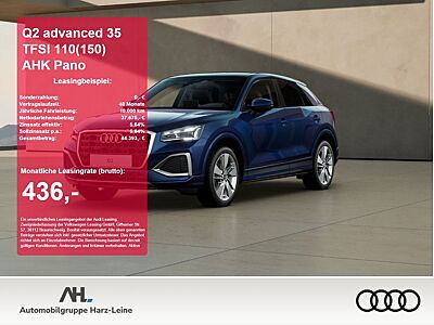 Audi Q2 advanced 35 TFSI 110(150) AHK Pano ACC AHK