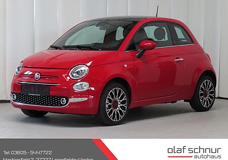 Fiat 500 Red 1.0 Hybrid Pano