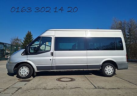 Ford Transit HOCH + LANG + KLIMA + 9 SITZE + RAMPE +