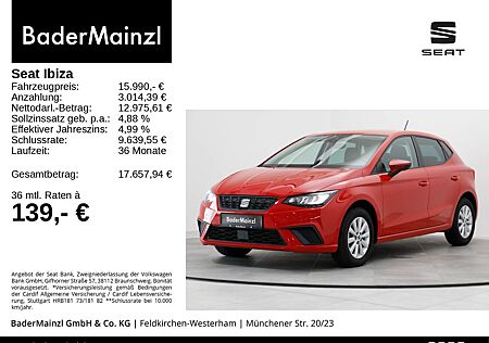 Seat Ibiza 1.0 TSI Style Navi Virtual LED SHZ PDC