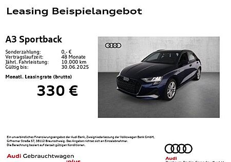 Audi A3 Sportback 35 TFSI Adv. S tronic *NAV+*SHZ*