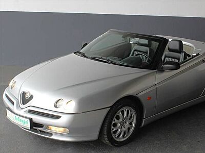 Alfa Romeo Spider Sportsitze Leder Schwarz, elektr. Verdeck