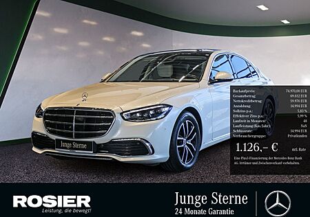 Mercedes-Benz S 400 d 4M Burmester3D Pano HUD Distronic Multib