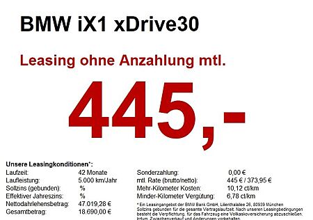 BMW iX1 xDrive30 M Sportpaket