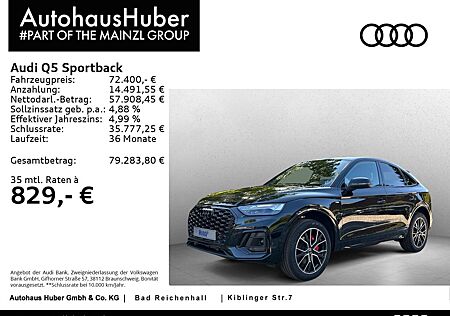 Audi Q5 Sportback S line 45 TFSI quattro 195(265) kW(
