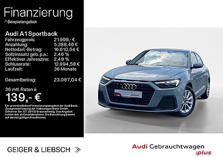 Audi A1 Sportback 30 TFSI advanced*NAVI-PLUS*VIRTUAL*