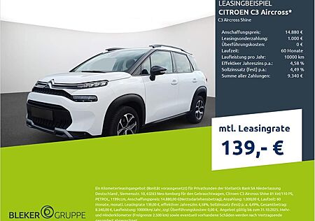 Citroën C3 Aircross PureTech 110 S&S Shine