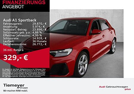 Audi A1 Sportback 35 TFSI S LINE OPTIK-PKT SPORTSITZE