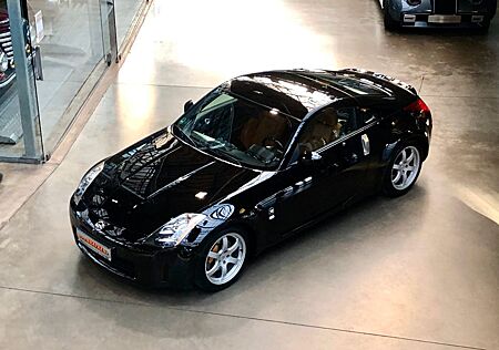 Nissan 350Z 350 Z Orig. 53tkm Schwarz, Leder beige, Premium