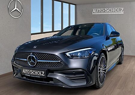 Mercedes-Benz C 300 AMG PREMIUM PLUS+AHK+PANO+DISTR+360°+HUD++