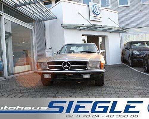 Mercedes-Benz SL 500 500SL R107 Leder Klimatronic Kindersitze