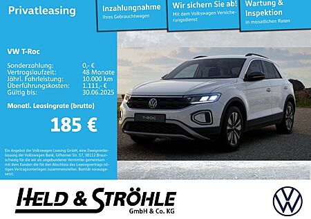 VW T-Roc Volkswagen Goal 1.0 l TSI OPF 85 kW 6-Gang KAM