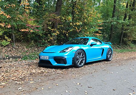 Porsche Cayman GT4 GT4 miami blue