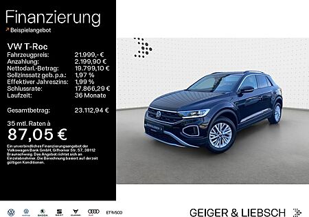 VW T-Roc Volkswagen 1.0 TSI LIFE*LED*PDC*SHZ*NAVI*KLIMA*ALLWET