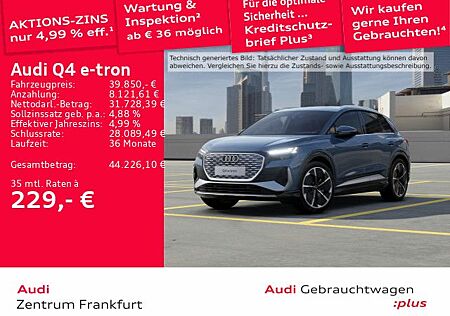 Audi Q4 e-tron 50 quattro MatrixLED AHK ACC B&O HuD P