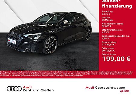 Audi S3 Sportback 2.0 TFSI quattro Black Matrix-LED A