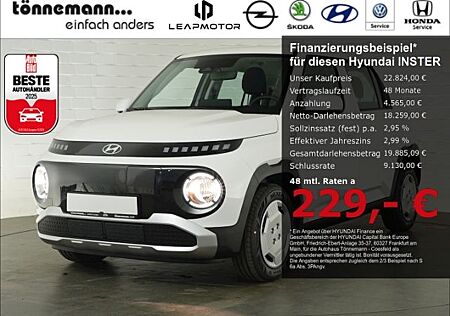 Hyundai Inster SELECT 42kWh+NAVI+RÜCKFAHRKAMERA+SMARTKEY