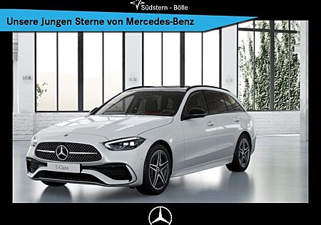 Mercedes-Benz C 200 T AMG+NIGHT+STNDHZG.+AHK+PANO+360°+LEDER+