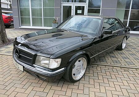 Mercedes-Benz 560 SEC 17 AMG AERO 3 ALU AIRLIFT OLDTIMER ZUL
