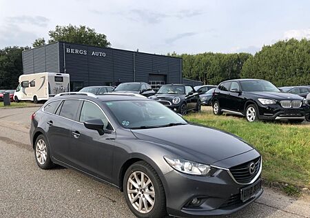 Mazda 6 2,2 d|Kombi|AUT.|ALU.|PDC.|KLIMA.|#2496