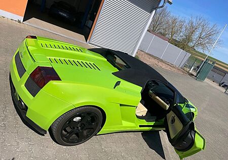 Lamborghini Gallardo Spyder Verde Ithaca Led. beige Tausch