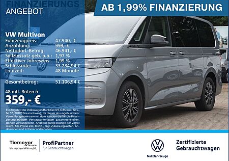 VW T7 Multivan Volkswagen TDI LÜ LANG VIS-A-VIS AHK ST.HEIZ