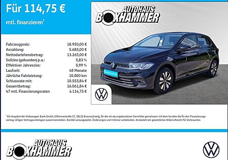 VW Polo Volkswagen 1,0 MPI Move NAVI+TEMPOMAT+SHZ