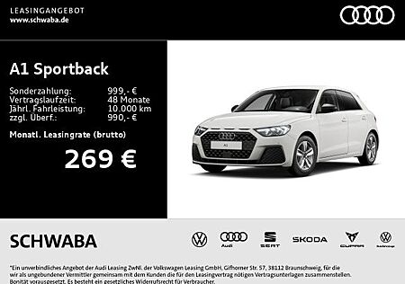 Audi A1 Sportback 25 TFSI S tronic *KLIMA*LED*RKAM*